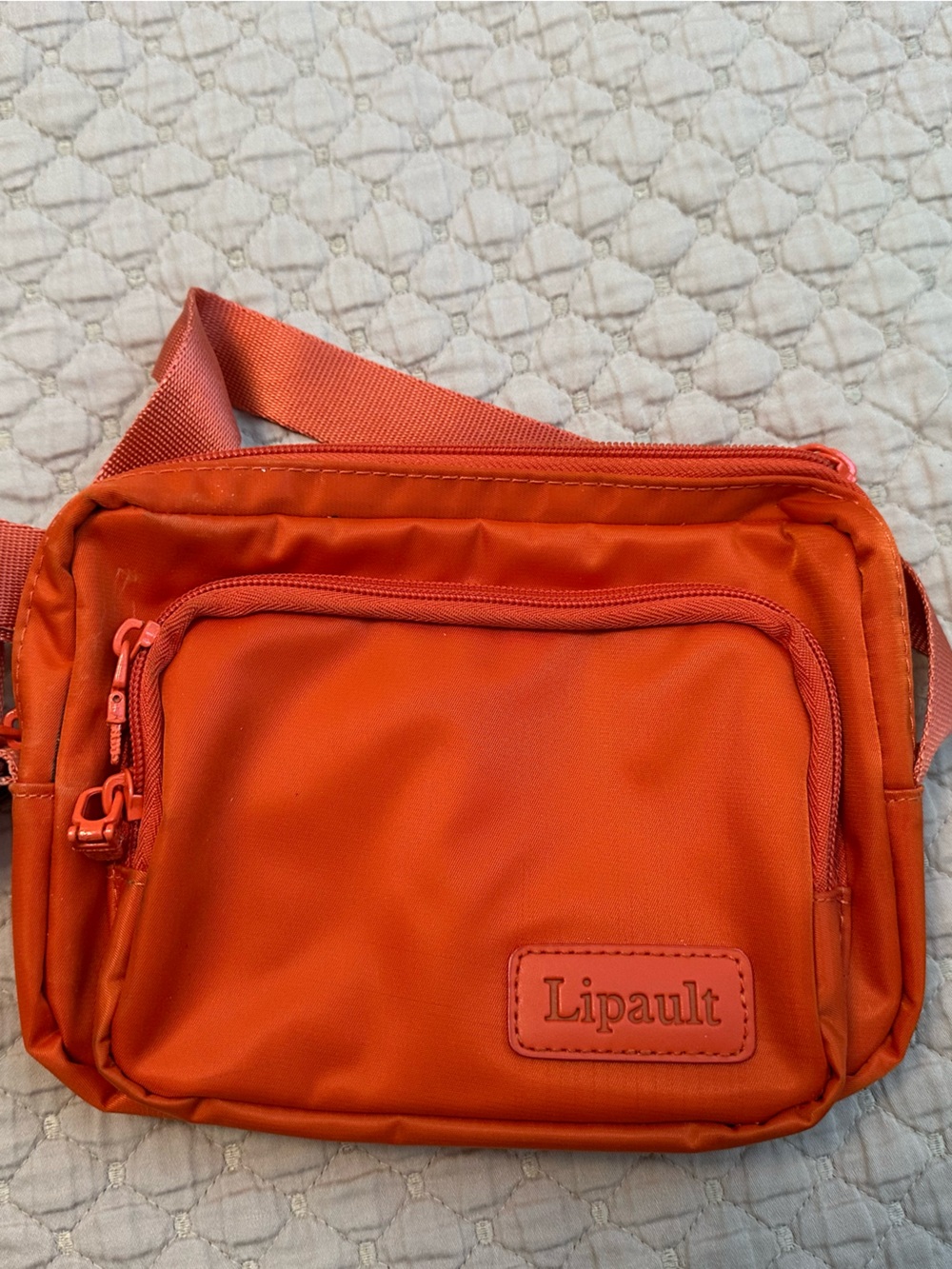 Compact Crossbody/Belt Bag in Orange